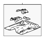 88980550 - Body: Floor Pan Assembly for Chevrolet: Colorado | GMC: Canyon Image