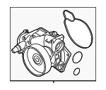 11518642290 - Cooling System: Water Pump Assembly for BMW Image