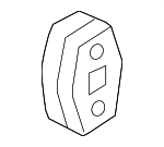 5Q0253147 - Exhaust: Rear Hanger Retainer Ring for Volkswagen: Arteon, Atlas, Atlas Cross Sport, Golf, Golf Alltrack, Golf R, Golf SportWagen, GTI, Jetta, Taos, Tiguan Image