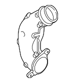 7K133359L - : Air Inlet Pipe for Audi: TT Quattro, TTS Quattro Image