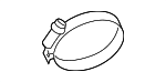N90952501 - Air &amp; Fuel Delivery: Engine Air Duct Clamp for Audi Image