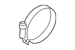 N90656501 - Air &amp; Fuel Delivery: Engine Air Duct Clamp for Audi Image