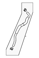 PYFB1518X - : Upper Hose for Mazda: CX-5 Image