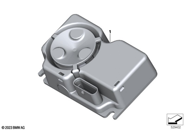 65755B71A78 - Maintenance &amp; Technology: Control Unit Dwa - Dwa9 for BMW-Motorrad Image