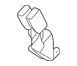 89026073 - : Part# 89026073 Ebony Rear Seat Belt with Buckle for Pontiac: G6 Image