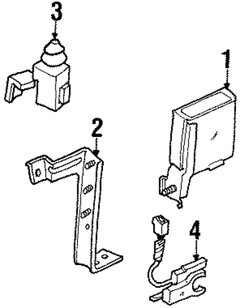 Alarm System for 1999 Subaru Legacy #0
