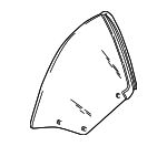 12363026 - Body: Quarter Glass for Chevrolet: Cavalier | Pontiac: Sunfire Image