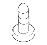 155305933 - Body: Lower Trim Panel Clip for Nissan: 370Z, Altima, ARIYA, Armada, Cube, Frontier, GT-R, Juke, Kicks, Kicks Play, LEAF, Maxima, Micra, Murano, NV1500, NV200, NV2500, NV3500, Pathfinder, Qashqai, Quest, Rogue, Rogue Select, Rogue Sport, Sentra, Versa, Versa Note, Z Image