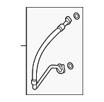 971260707M - HVAC: Front Suction Line for Porsche: Panamera Image