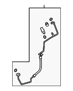 971260702F - : Liquid Line for Porsche: Panamera Image
