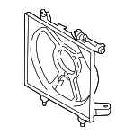 73313AE01A - HVAC: Shroud for Subaru: Outback Image