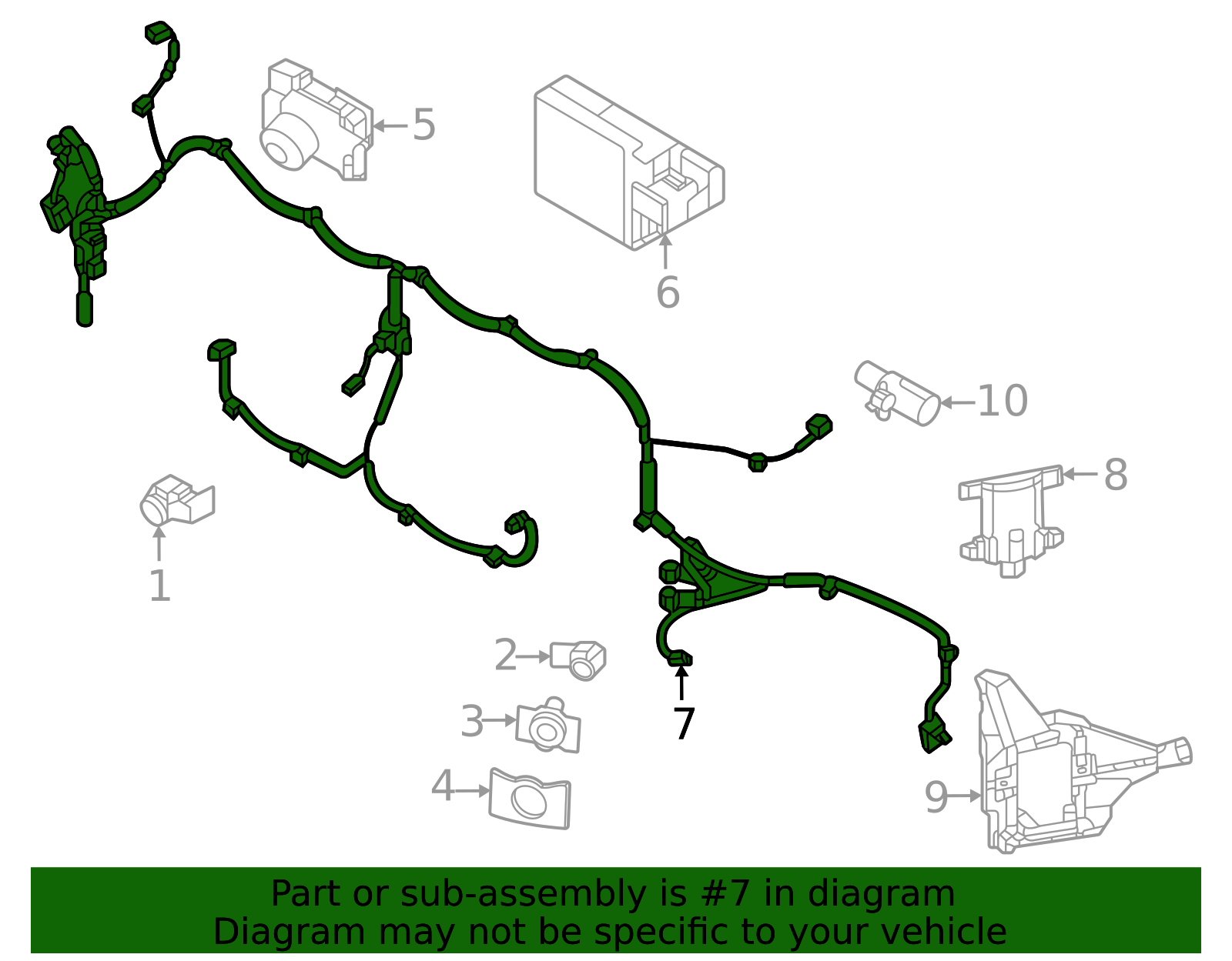 2024-2025 Mazda 2024 Mazda CX-90 - Harness KEVA-67-A10 | Mazda