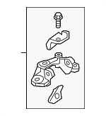 TK783908YD - Transmission: Automatic Transmission Mount Bracket for Mazda Image