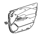 676100E86123 - Body: Door Trim Panel for Lexus: RX350, RX350h, RX450h+, RX500h Image