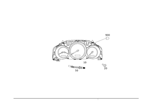 Instrument Cluster for 2008 Mercedes-Benz C350 #0