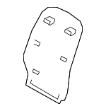 2479204603649E83 - Body: Seat Back Panel for Mercedes-Benz Image