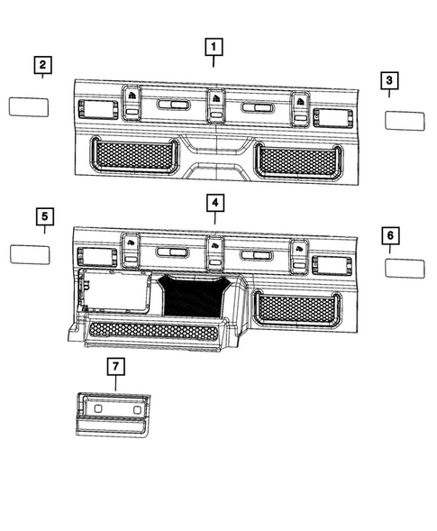 Panels - Moldings - Scuff Plates, Pillar, Cowl, 1/4 Panel Trim and Cargo Covers for 2026 Jeep Gladiator #9