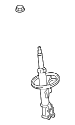 4852080020 - Suspension: Strut Assembly for Toyota: Highlander Image