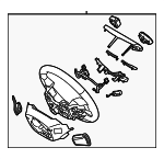 56110B1AY0RSS - Steering: Steering Wheel for Genesis: G80 Image