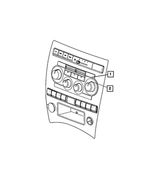 55111010AK - Air Conditioning &amp; Heater: Auto Temp Control Control for Jeep: Commander, Grand Cherokee Image