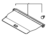 32205900 - Body: Luggage Cover for Volvo Image