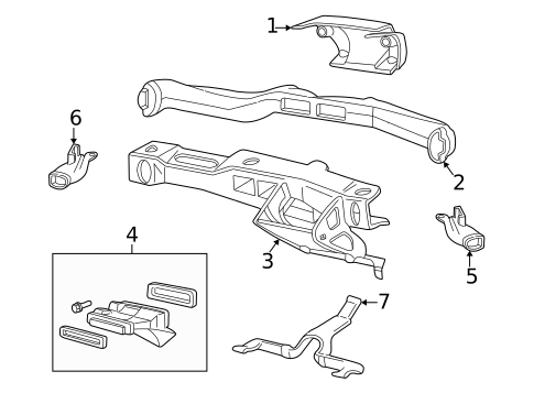 Air Distribution System for 2000 Buick Century #0