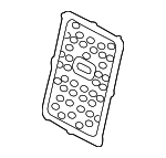 88395F2200 - Body: Air Vent for Kia: Niro, Niro EV Image