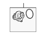 11537586885 - Cooling System: Thermostat for BMW: 530i, 540i, 545i, 550i, 550i GT, 550i GT xDrive, 550i xDrive, 645Ci, 650i, 650i Gran Coupe, 650i xDrive, 650i xDrive Gran Coupe, 745i, 745Li, 750i, 750i xDrive, 750Li, 750Li xDrive, 760i, 760i xDrive, 760Li, Alpina B6 xDrive Gran Coupe, Alpina B7, Alpina B7 xDrive, Alpina B7L, Alpina B7L xDrive, Alpina XB7, M2, M3, M4, M5, M6, M6 Gran Coupe, M760i xDrive, M8, M8 Gran Coupe, X3, X4, X5, X6, X7, XM Image