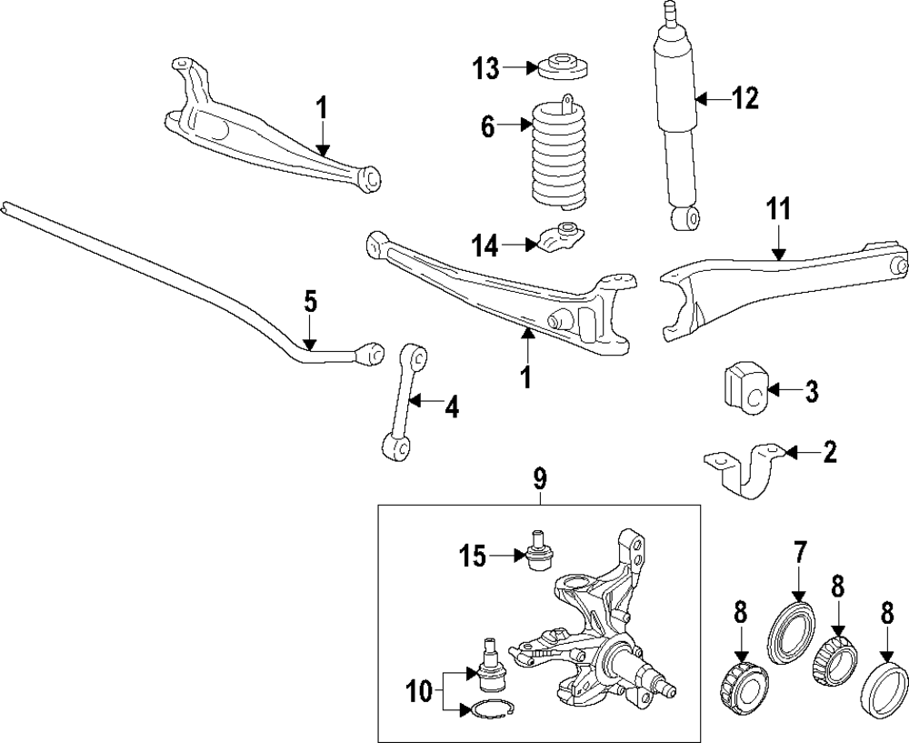 2023-2024 Ford Axle Assembly Front PC3Z-3006-B | OEM Parts