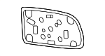12477850 - Body: Door Mirror Glass for GM Image