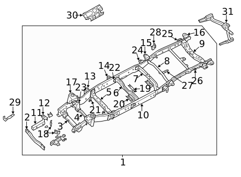 Trailer Hitch Components for 2018 Nissan NV2500 #0
