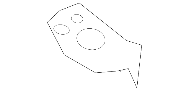 Cab Mount Bracket - Nissan (K5112-1PAMA)