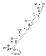 52122651AF - Exhaust: Exhaust Support Isolator for Mopar Image