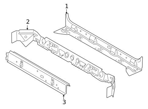 Rear Body for 2007 Land Rover LR3 #0