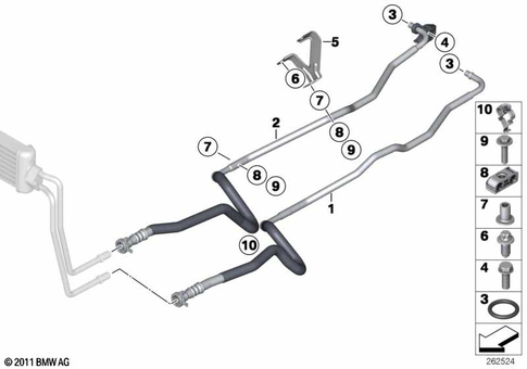 Oil Cooler / Circuits for 2017 BMW M6 #0