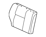 7107702B60E0 - Body: Seat Back Cover for Toyota: Corolla Image