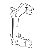 34112283171 - Brakes: Carrier for BMW: M5, M6 Image