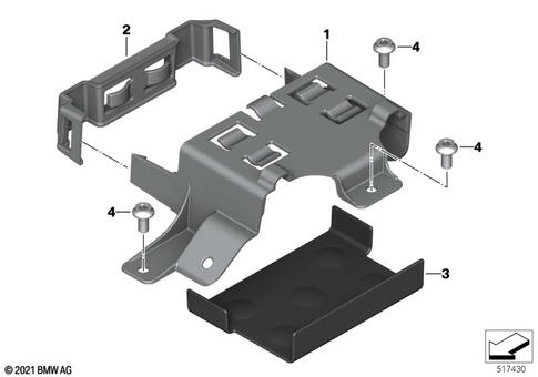 Battery with Bracket for 2022 BMW-Motorrad CE #1