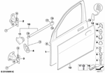 51217017801 - : Door Stop Seal, Front Left for BMW Image