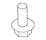 90109SS0000 - Body: Bumper Cover Bolt for Honda: Accord, Civic, CR-V, Element, Odyssey, Pilot, Prelude, Ridgeline, S2000 Image