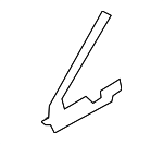 4KE867368 - Body: Seal for Audi: e-tron Quattro, e-tron S, e-tron S Sportback, e-tron Sportback, Q8 e-tron, Q8 e-tron Sportback, SQ8 e-tron, SQ8 e-tron Sportback Image