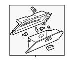 5530333140A0 - Body: Glove Box Assembly for Lexus: ES300, ES330 Image