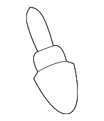 9008054012 - Body: Glove Box Door Bumper for Lexus: ES300, ES330, GX470, LS400, RX300, RX330, RX350, RX400h, SC430 Image