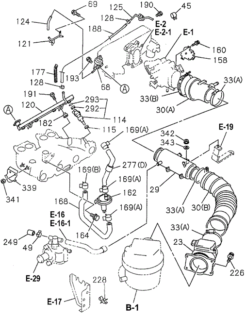 ECGI System - Injectors for 1995 Honda Passport #0
