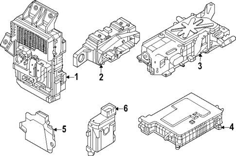 Electrical Components for 2023 Kia Niro EV #1