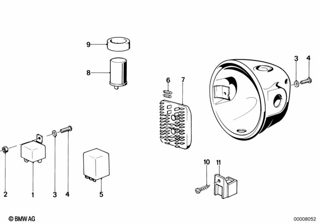 61321358198 - Lights: Relay -  for BMW-Motorrad Image