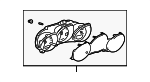 8380017040 - Body: Cluster Assembly for Toyota: MR2 Spyder Image