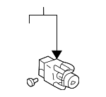 8433220340 - Body: Hazard Switch for Toyota: Celica, MR2 Spyder Image