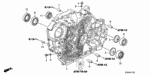 21111RDG020 - Transmission - Automatic: CASE, TORQUE CONVERTER for Honda Image