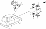37720PE1761 - Electrical/Exhaust/Heater/Fuel: CONTROL UNIT, FEED BACK (NEC) for Honda Image